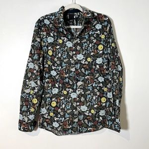 Floral button up shirt